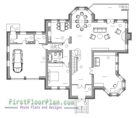 Duplex House Plans And Designs With Free Autocad File First Floor