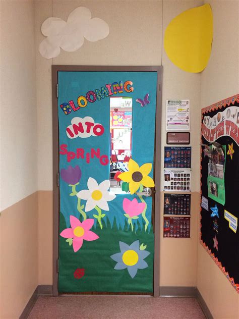 Spring Classroom Door Spring Classroom Preschool Classroom Decor