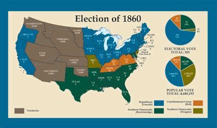 1860 us presidential election (just a few more years. Early Years (1861-1862) - Unit VII: The U.S. Civil War