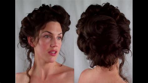 How To Gibson Girl Hair Edwardian Victorian Vintage Retro Hairstyle