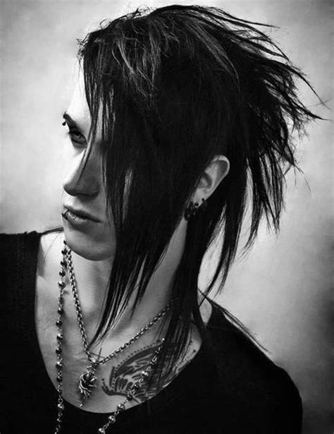 Liked Image By Adam Mitchel Goth Hair Emo Hairstyles For Guys Emo Hair