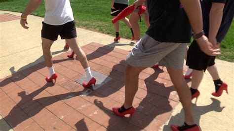 Fraternity Members Wear Red High Heels For Sexual Assault Awareness Wnky News 40 Television