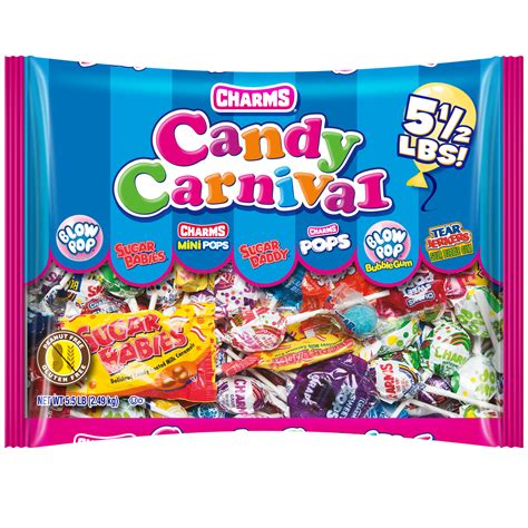 Charms Candy Carnival Assorted Candy, 5.5 Lb - Walmart.com - Walmart.com