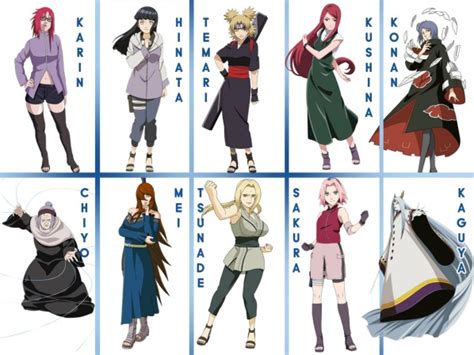 Nombres De Los Personajes De Naruto Mujeres La Verdad Noticias