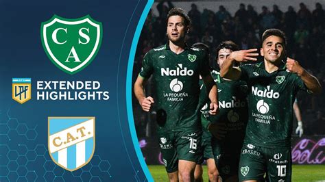 Sarmiento Vs Atlético Tucumán Extended Highlights Argentina Lpf