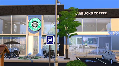 Starbucks Concept By Jctekksims At Mod The Sims 4 Sims 4 Updates