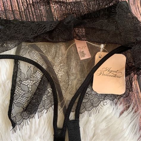 Agent Provocateur Intimates And Sleepwear Nwt Agent Provocateur Elly Lace Suspender Belt