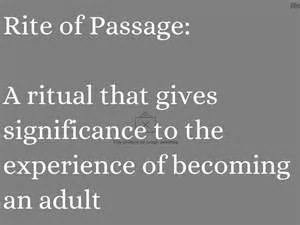 Rituals And Rites Of Passage By Scott Christensen