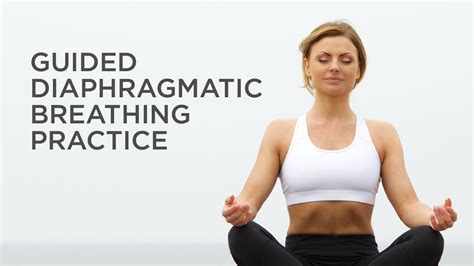 Guided Diaphragmatic Breathing Practice