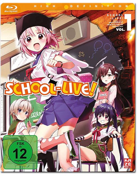 School Live Vol 1 Blu Ray Anime Blu Ray World Of Games