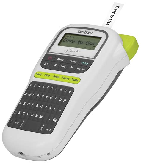 Brother P Touch Pth110 Easy Portable Label Maker Lightweight Qwerty