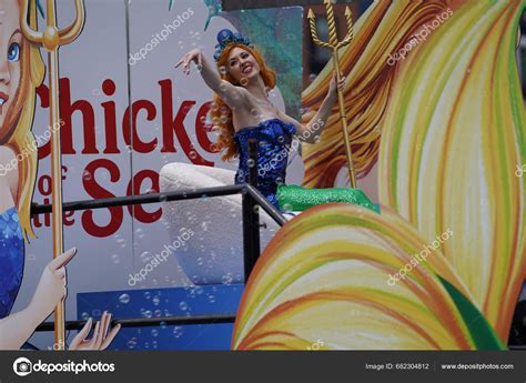 2023 Annual Mermaid Parade Coney Island June 2023 New York Stock