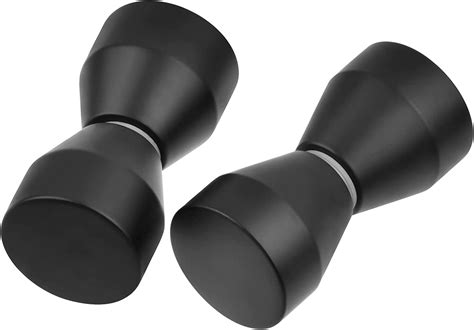 FOROREH 2 Shower Door knobs Bath Door Handle Stainless Steel Shower