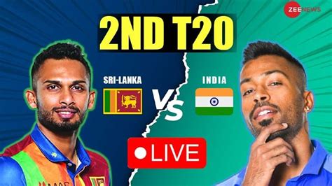 Ind 190 820 Ind Vs Sl 2nd T20 Highlights And Scorecard Sri Lanka