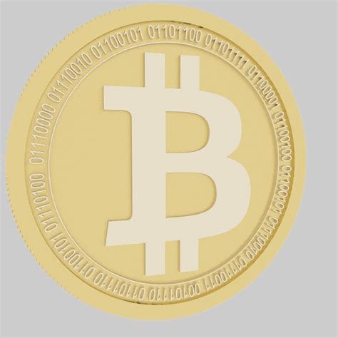 Bitcoin Free 3d Model Blend Free3d