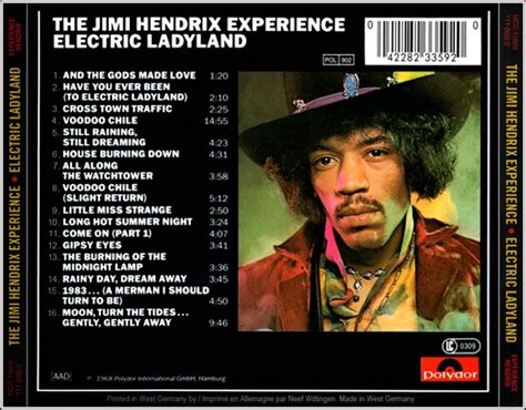 Álbum Electric Ladyland Jimi Hendrix 1968 Descarga Cine Clasico
