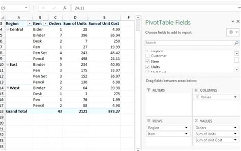 How To Create Pivot Tables In Excel