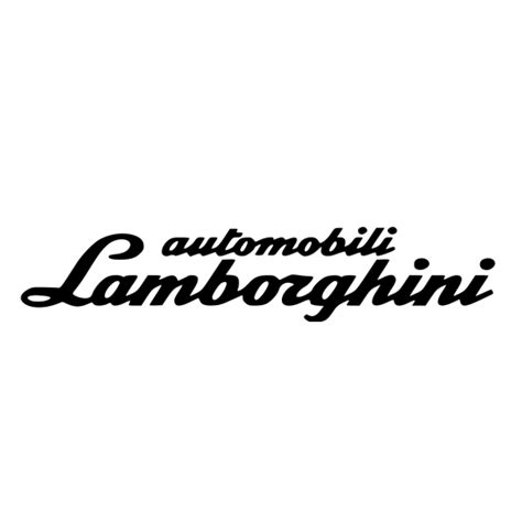 Lamborghini Text Logo Elements Colors And Fonts Tulld