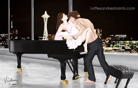 Piano Lessons Fifty Shades Of Grey Fan Art Ruffles And
