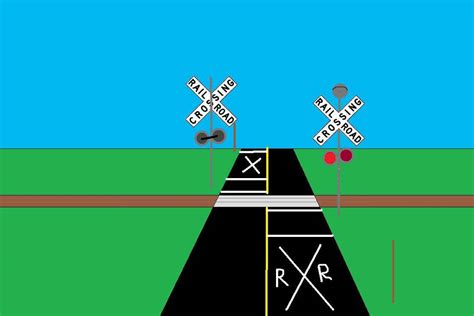 Animated  Railroad Crossing Signals By The Freeway Railfan On Deviantart