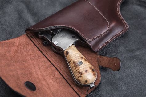Mauser C96 Leather Flap Holster Сustom Made Unique Design Etsy