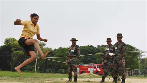 Indian Army Women Military Police Recruitment 448 Women Take Part On