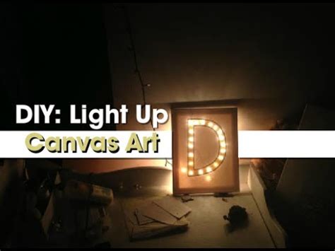 See more ideas about aesthetic pictures, wall collage, aesthetic wallpapers. Gift Idea: DIY Light-Up Canvas Art - YouTube