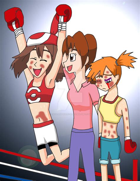 Pokemon Girls Boxing Part 2 By Capitanmaverick On Deviantart