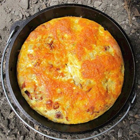 Dutch Oven Breakfast Casserole With Sausage Bigoven
