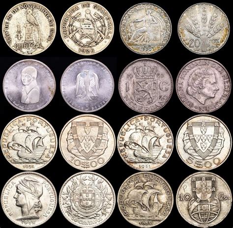 Monde Lot Of 8 Various Coins 1912 1977 Catawiki
