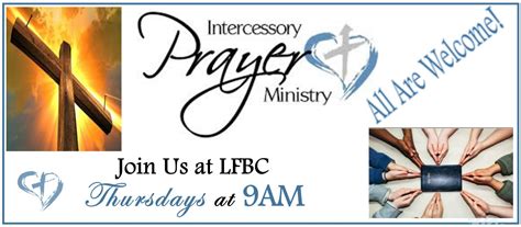 Intercessory Prayer Ministry Loris First Baptist Church