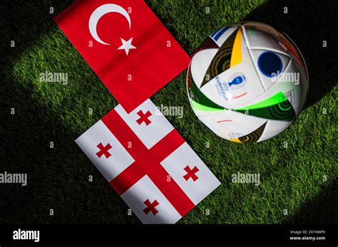 MUNICH GERMANY APRIL 17 2024 Turkey Vs Georgia Euro 2024 Group F