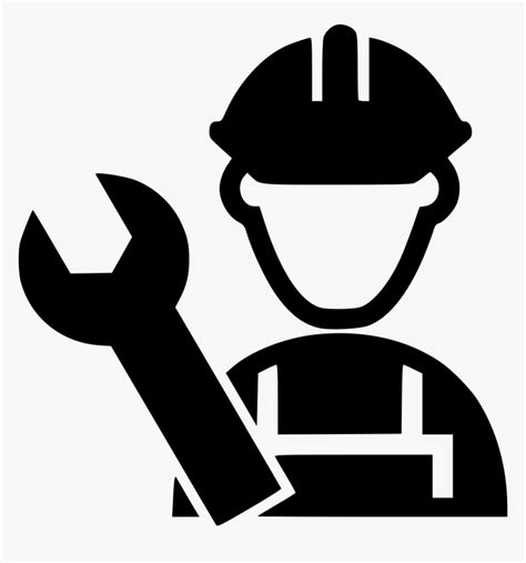 Mechanic Male Engineer Icon Png Transparent Png Kindpng