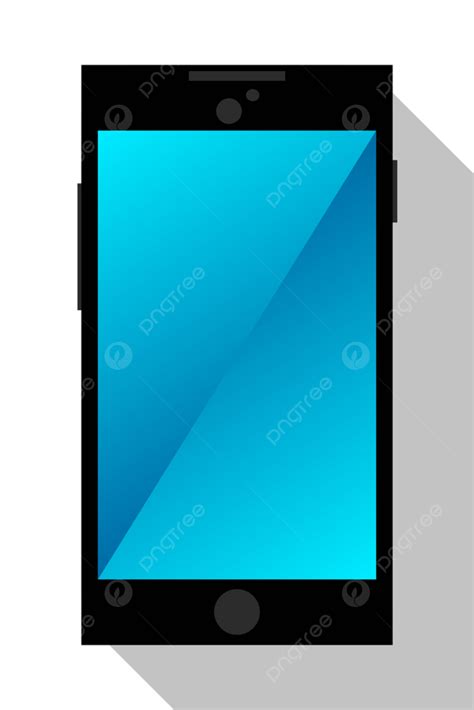 Modern Smartphone On White Background Gadget Isolated White Png And