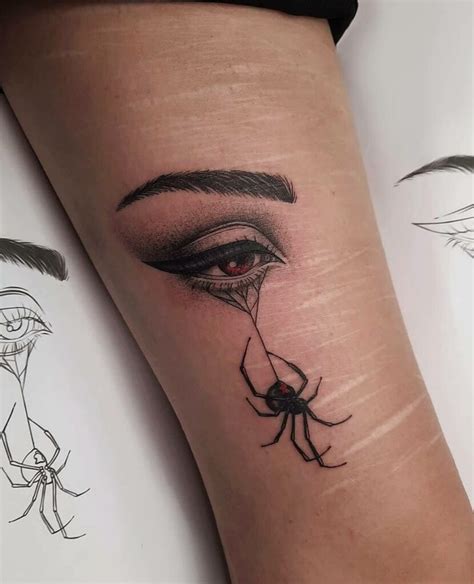 Más De 190 Diseños De Tatuajes De Viuda Negra Con Significado 2022