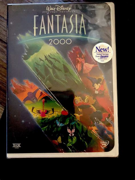 Disneys Fantasia 2000 Dvd 2000 New Cult Classic Factory Sealed Rare
