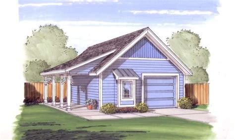 13 Genius Garage Plans With Porch Architecture Plans
