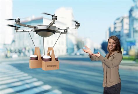 Cappuccino Chai Or Just A Cuppa Delivered By Drone Technology Drone Drone Technology