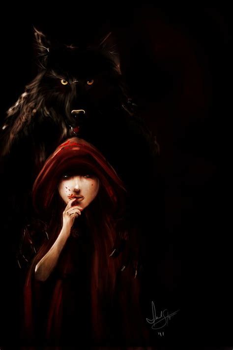 Red By Isaiahstephens On Deviantart Red Riding Hood Art Red Art