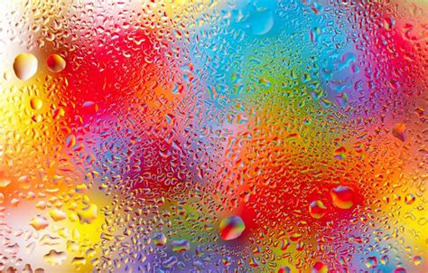 Rainbow Water Drops Wallpapers Wallpaper Cave