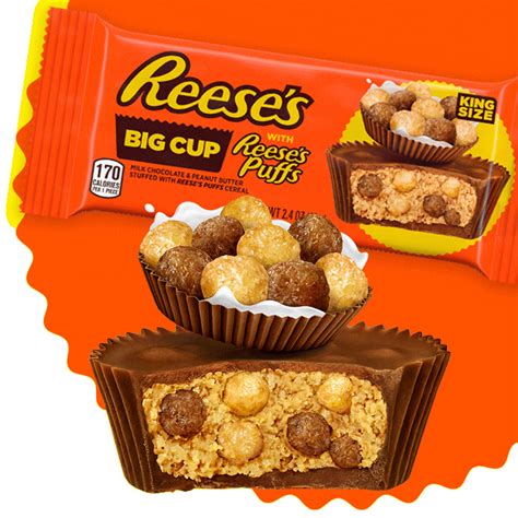 Reeses Big Cup With Reeses Puff Review Discuss Cooking