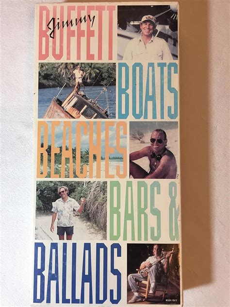 Boats Beaches Bars And Ballads Box Set Edition By Buffett Jimmy 1992 Audio Cd Music