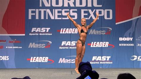 Nordic Fitness Expo 2013 Womens Physique Sm Finnish Championships Posing Routine 008 Youtube