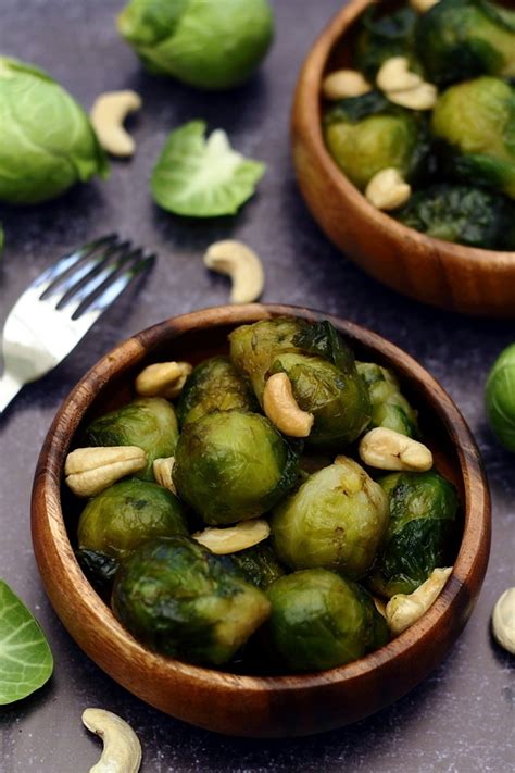 Vous n'êtes pas fan de choux de bruxelles ? Choux de Bruxelles caramélisés au miel et vinaigre balsamique