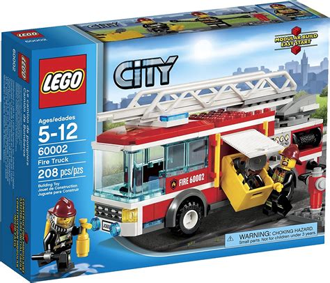 Lego City Fire Truck 60002 By Lego Amazonit Giochi E Giocattoli
