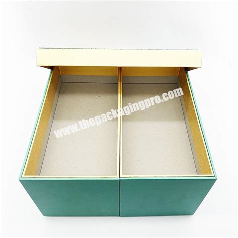 custom luxury rigid cardboard t lid and base box with