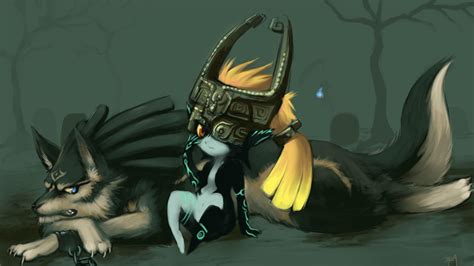 Midna And Wolf Link Wallpapers Wallpaper Cave