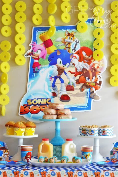 Sonic Birthday Party Food Idea Sonic Birthday Parties