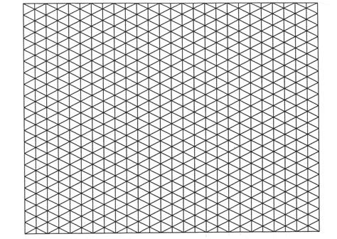 Isometric Drawing Grid