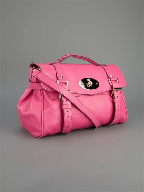 Lyst Mulberry Alexa Bag In Pink
